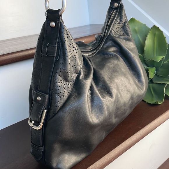 Genuine leather shoulder bag handbag purse like new - Picture 2 of 11